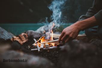 روشن کردن آتش یا آتش افروختن در خواب