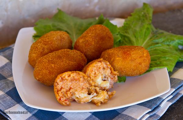 suppli-italian-recipe3 پیشغذای ایتالیایی