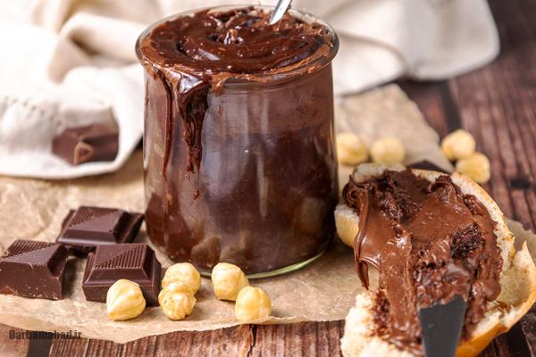  نوتلا خانگی با فندق و کاکائو؛ کرم شکلاتی خوشمزه در خانه