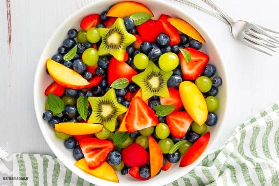 بهترین خواص سالاد میوه