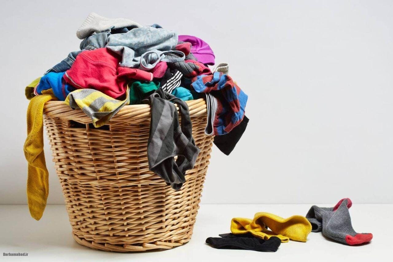 چروک شدن لباس در لباسشویی