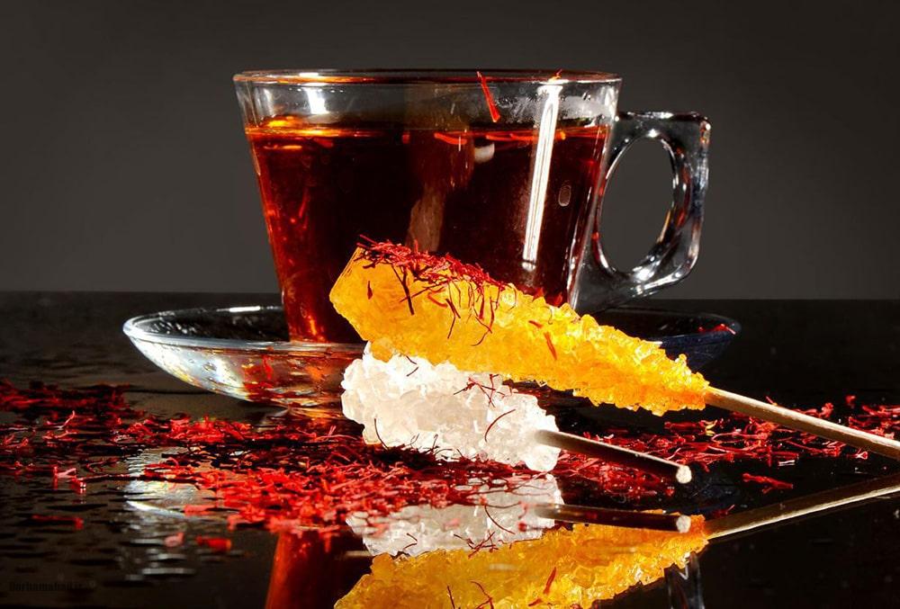 چای زعفران چای زعفران