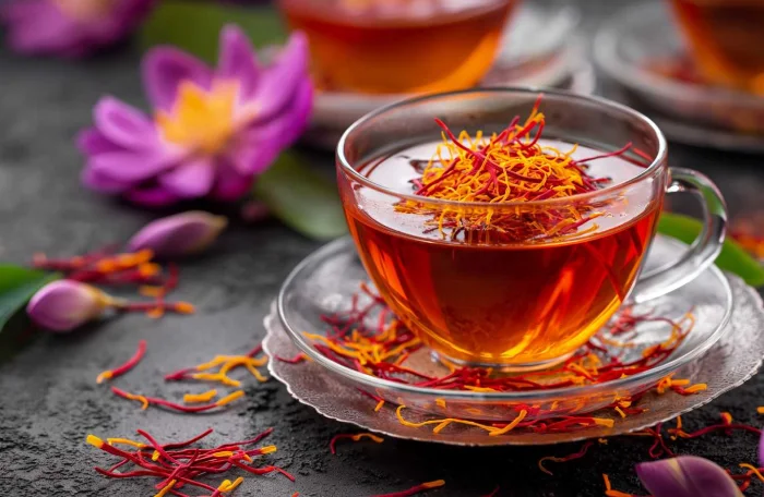 چای زعفران چای زعفران