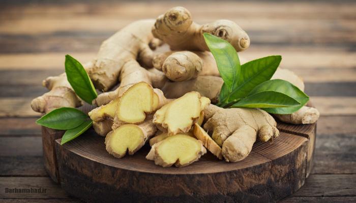 خشک کردن زنجبیل