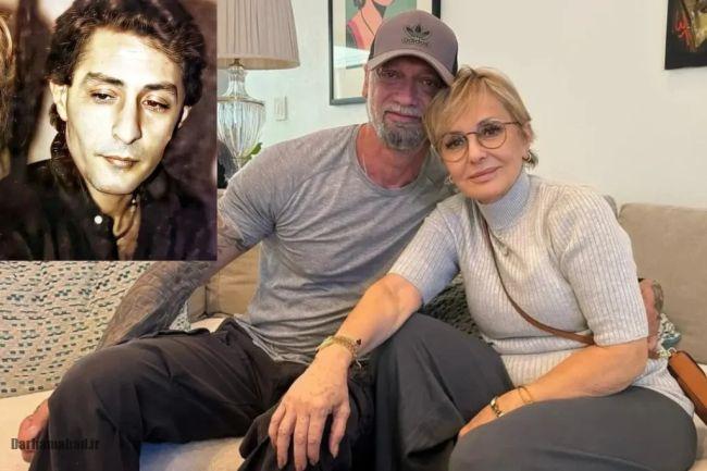 گوگوش کنار پسرش کامبیز قربانی