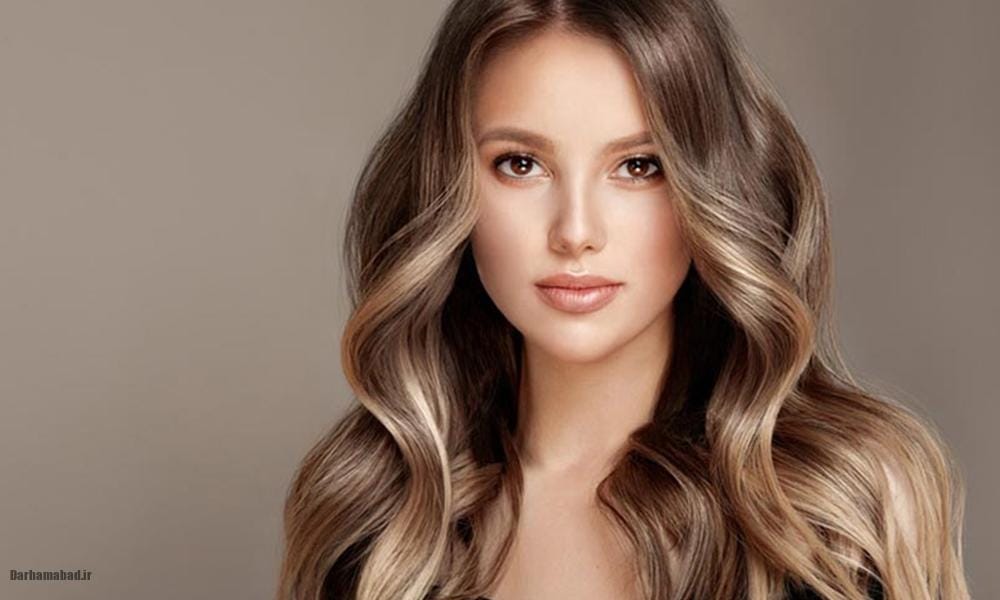 بلوند رنگی و هایلایت یخی