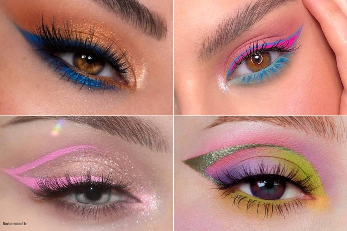 آموزش خط چشم گرافیکی