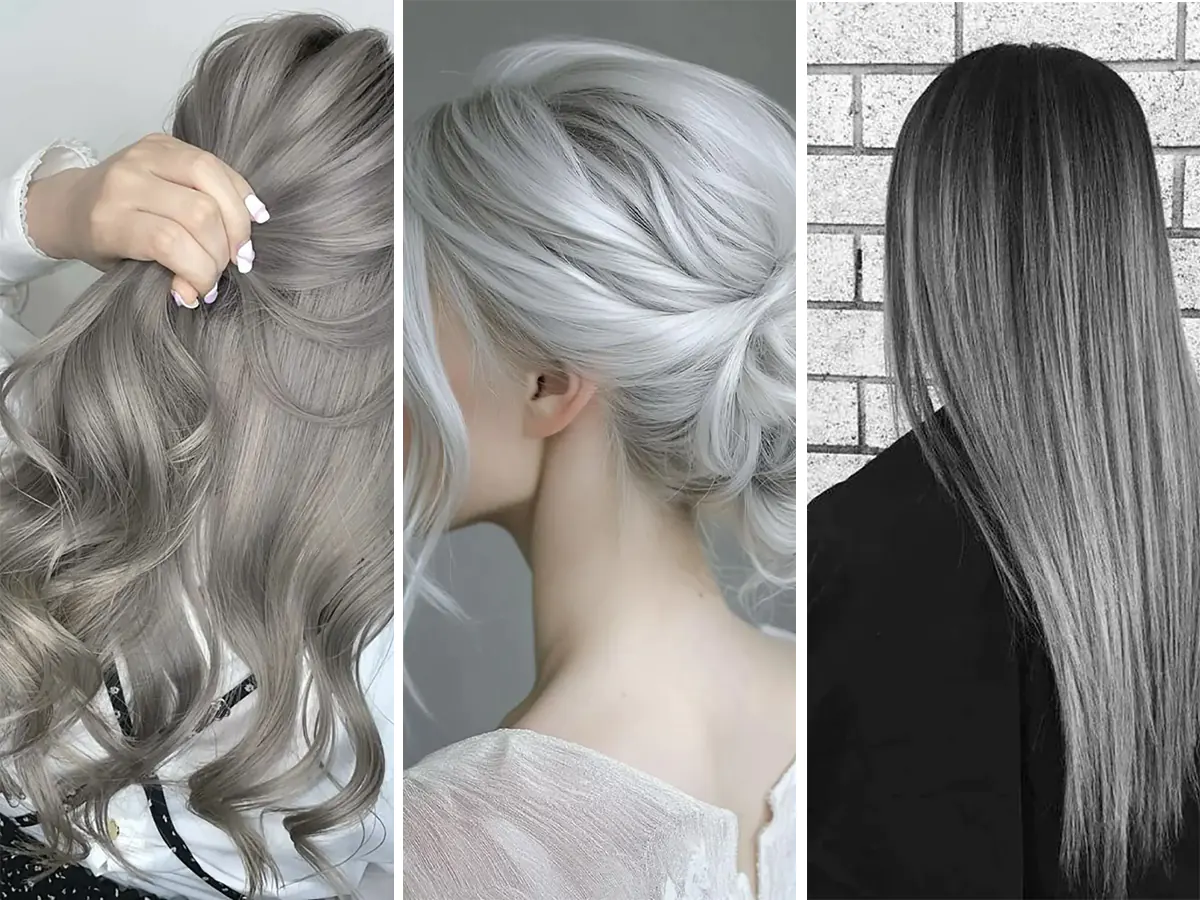 رنگ مو کروم خاموش