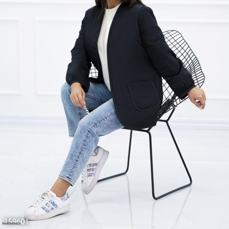 کت یقه قیفی پاییز ۱۴۰۴