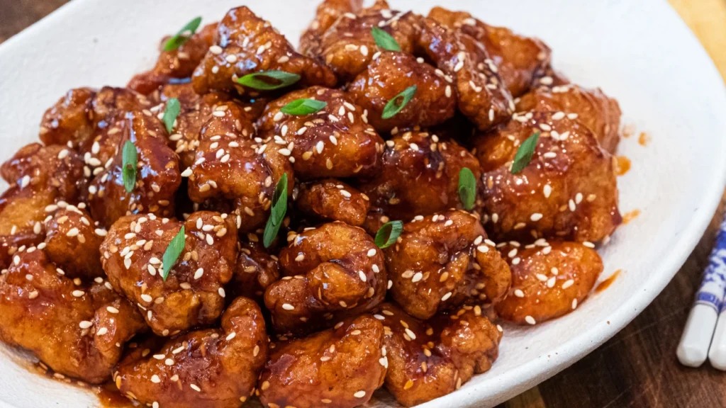 20220921153135-sesame-chicken-2 مرغ کنجدی