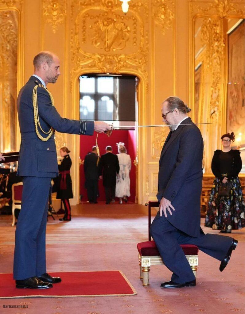 گری اولدمن با لقب سِر شوالیه شد گری اولدمن با لقب سِر شوالیه شد