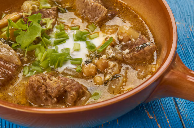 آبگوشت محلی بزباش