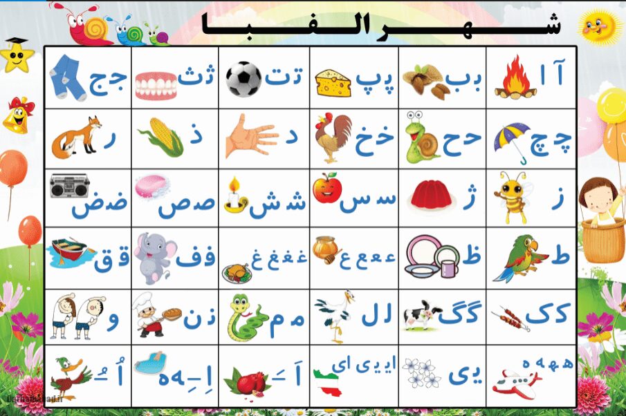 آموزش الفبا