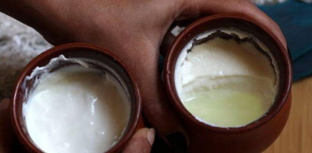 آب انداختن ماست