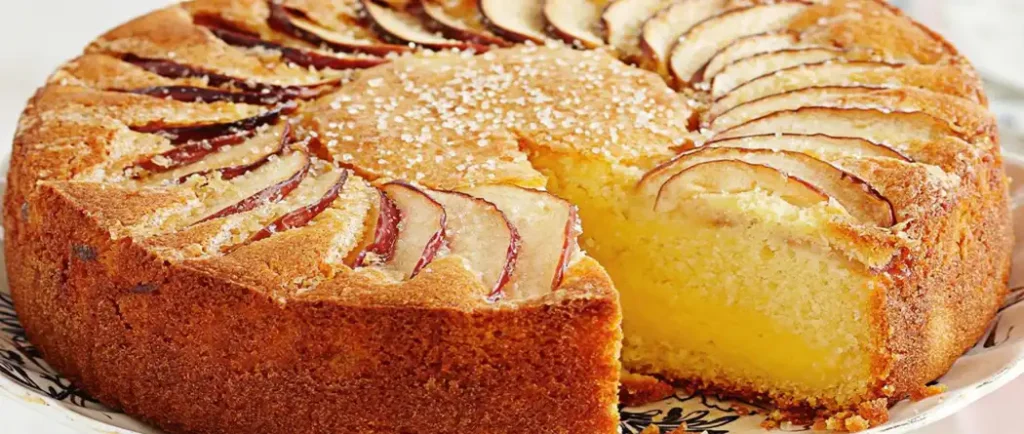 کیک سیب و دارچین