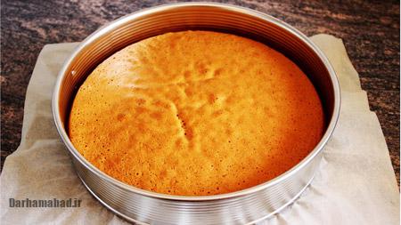 پف کردن کیک پف کردن کیک