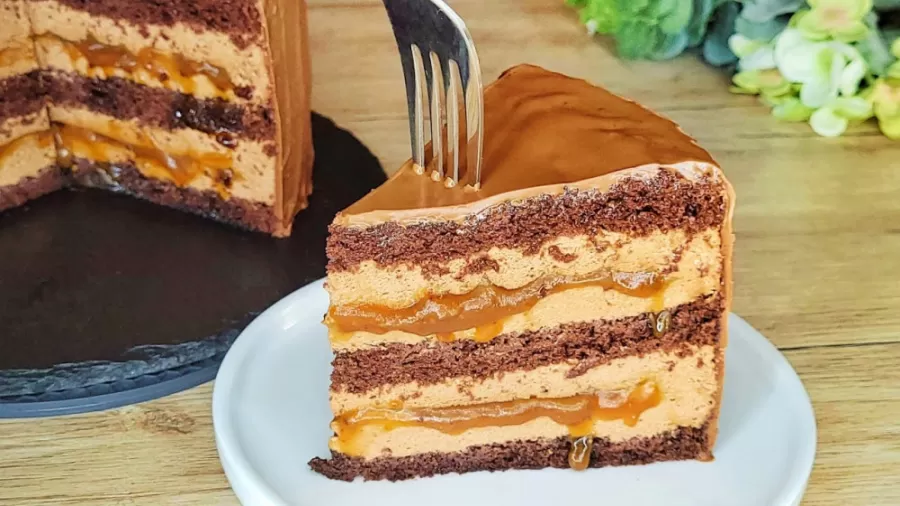 کیک کاراملی