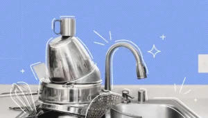 از بین بردن جرم استیل