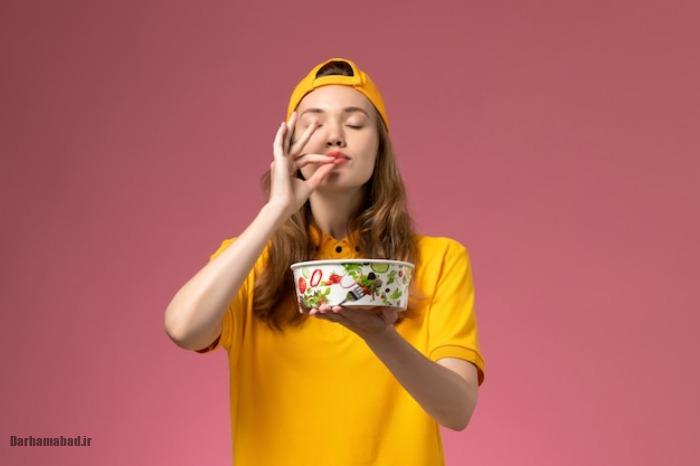 در جواب غذا خوشمزه بود