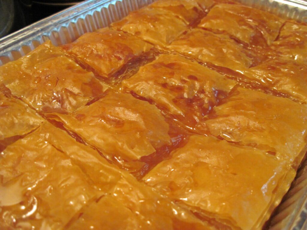 پودینگ یونانی پودینگ یونانی