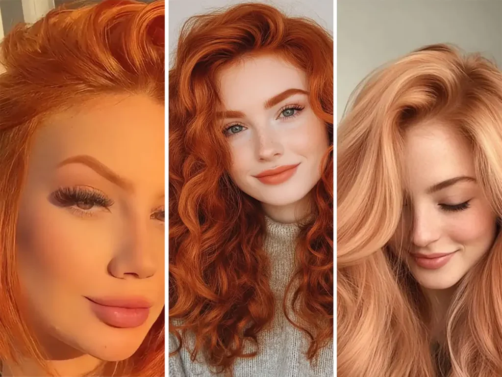 رنگ موی مسی