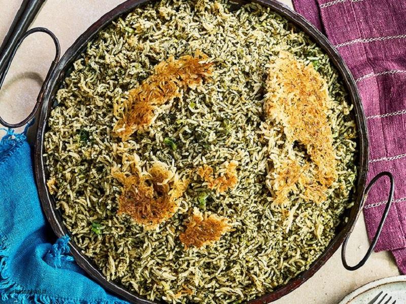 سبزی پلو مخلوط