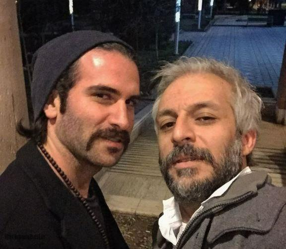 سلفی کاظم سیاحی و هوتن شکیبا