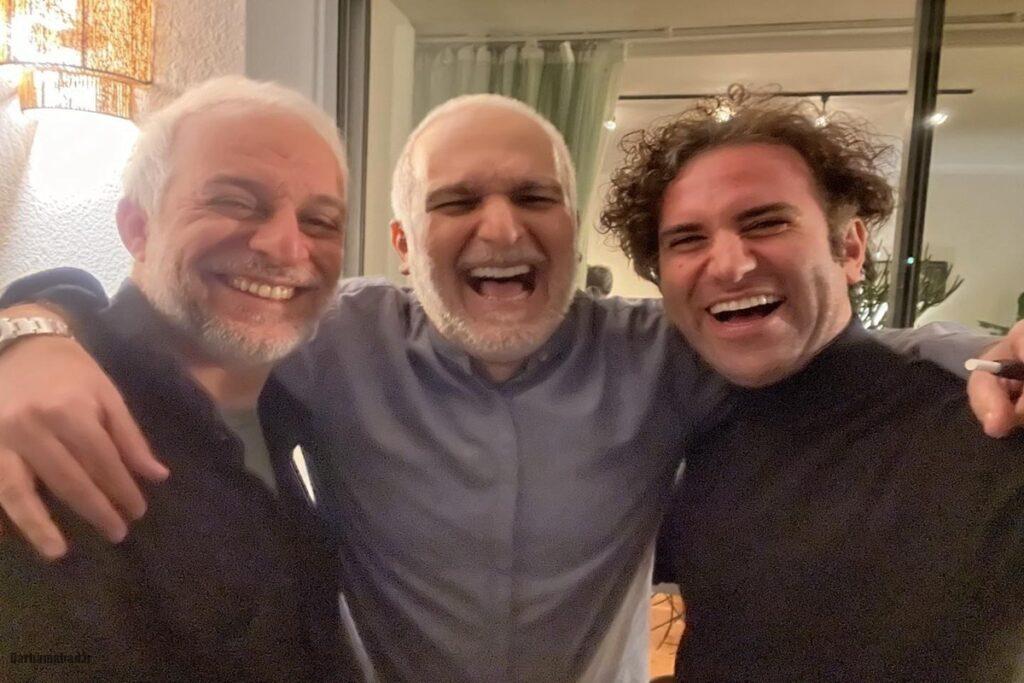 سلفی کاظم سیاحی و هوتن شکیبا