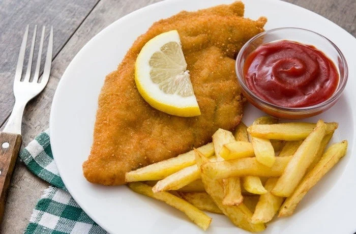 شنیسل مرغ شنیسل مرغ