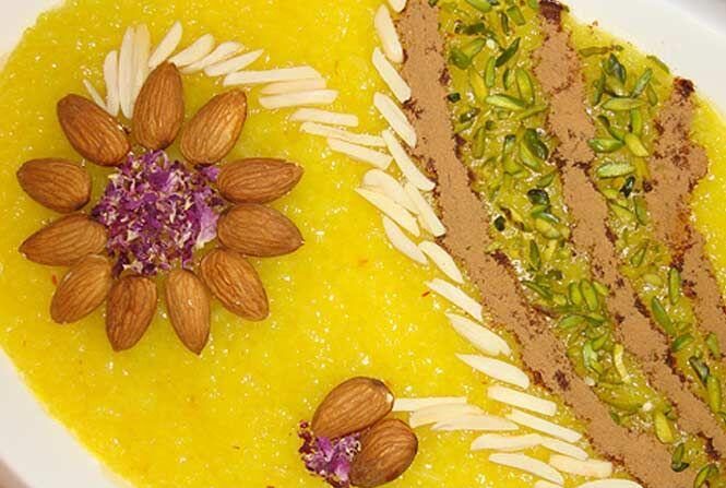 sholeh-zard5 دسر ایرانی
