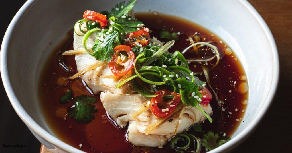 بخارپز کردن ماهی