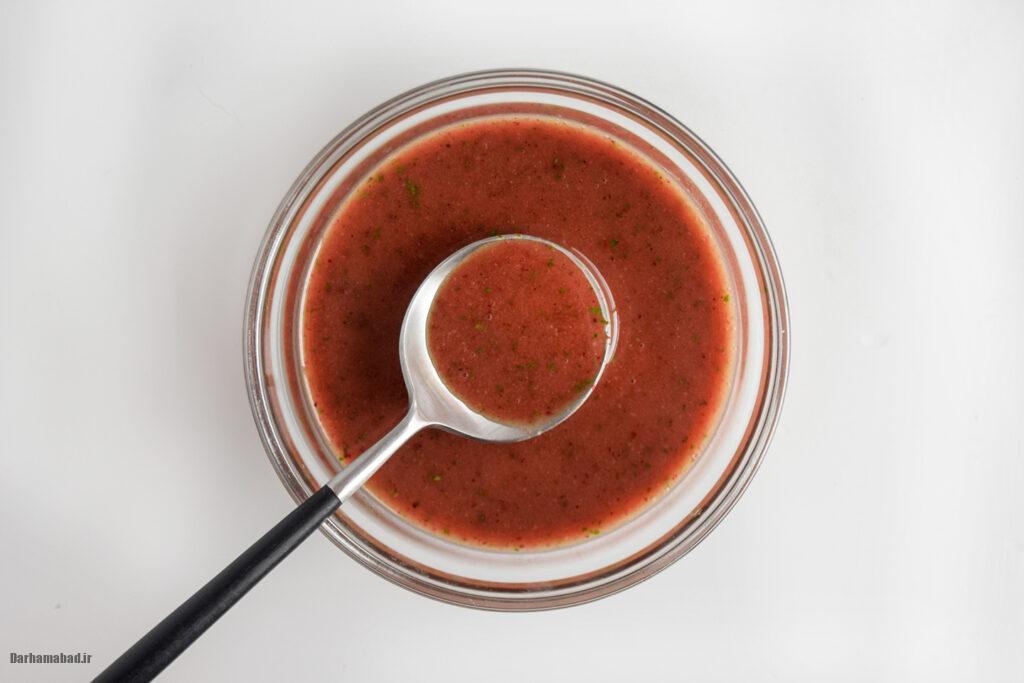 Sumac sauce and pomegranate paste سس سماق و رب انار