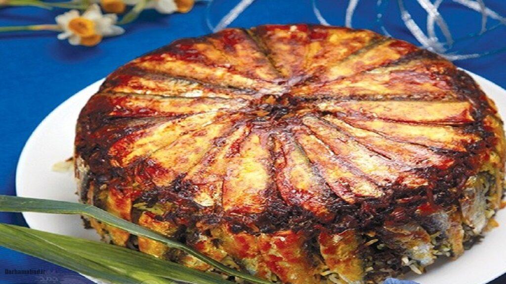 ته‌دیگ ایرانی بادمجان