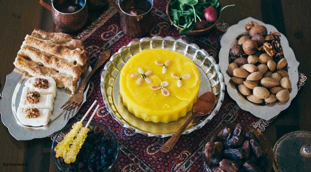 Traditional Iranian desserts