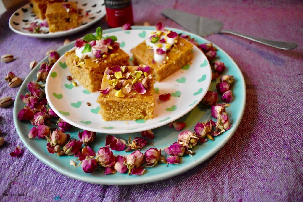 Traditional Yazdi cake2 کیک خانگی