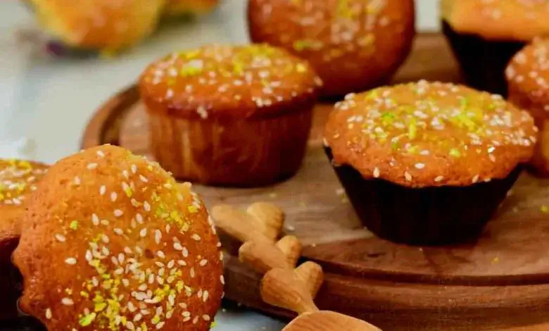 Traditional Yazdi cake7 کیک نرم یزدی