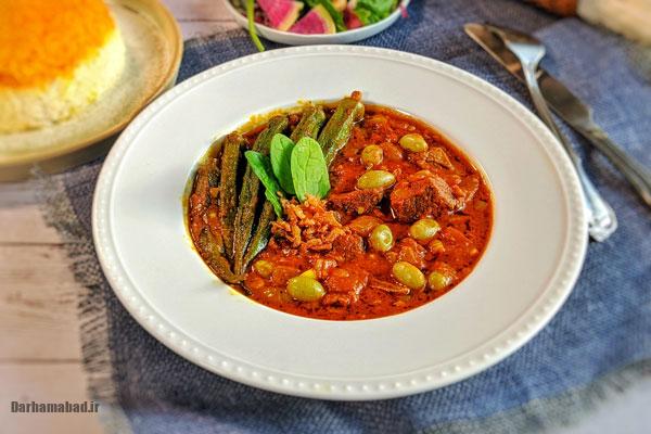 behtarin trz theyh khvrsh badmjan ba bamih