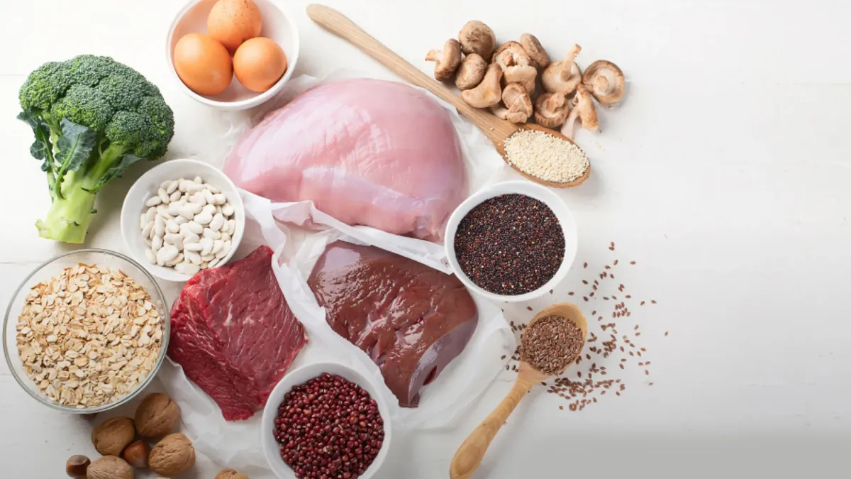 غذا برای کم‌خونی