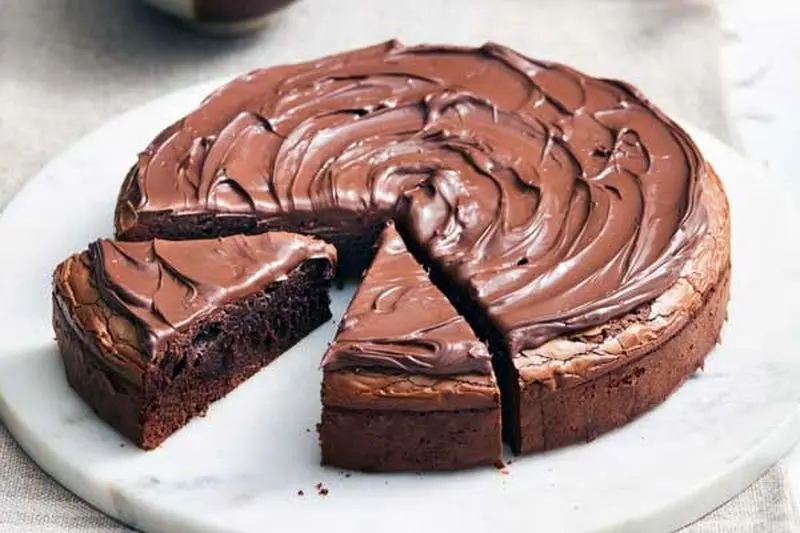 کیک موز و نوتلا