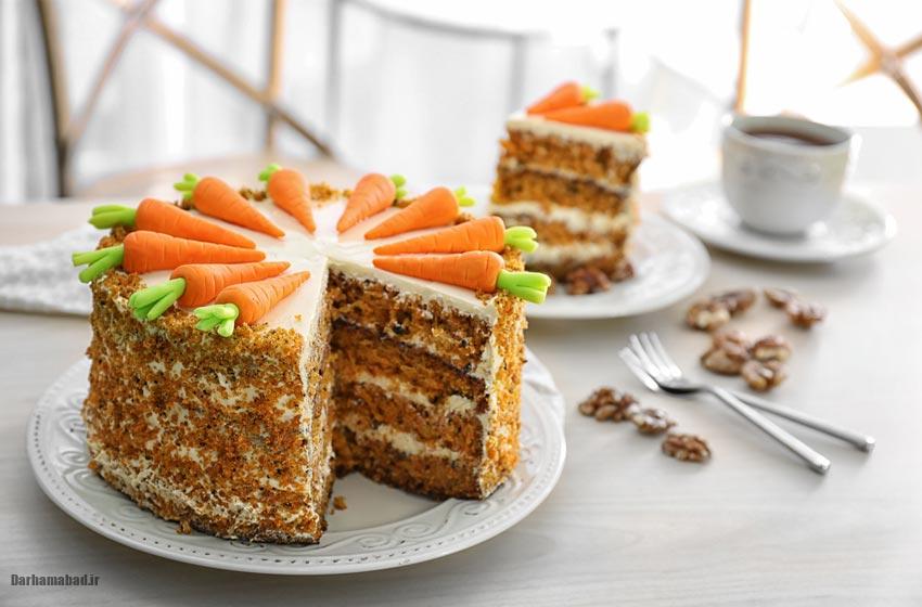 کیک هویج