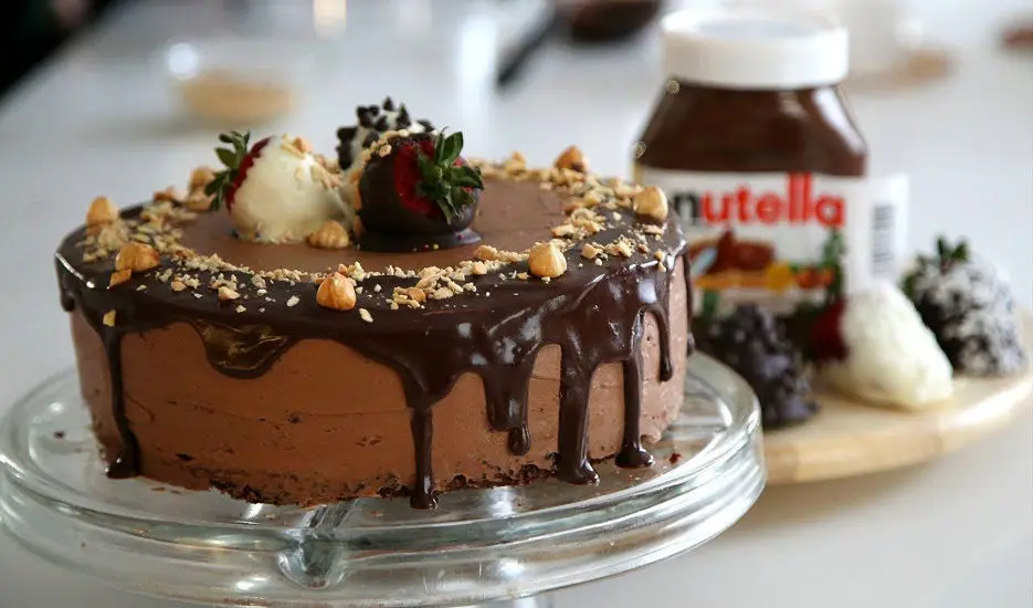 کیک موز و نوتلا