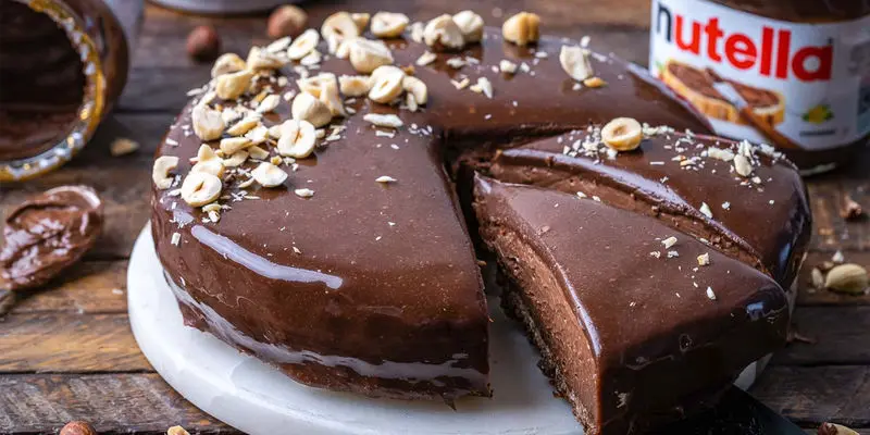 کیک موز و نوتلا