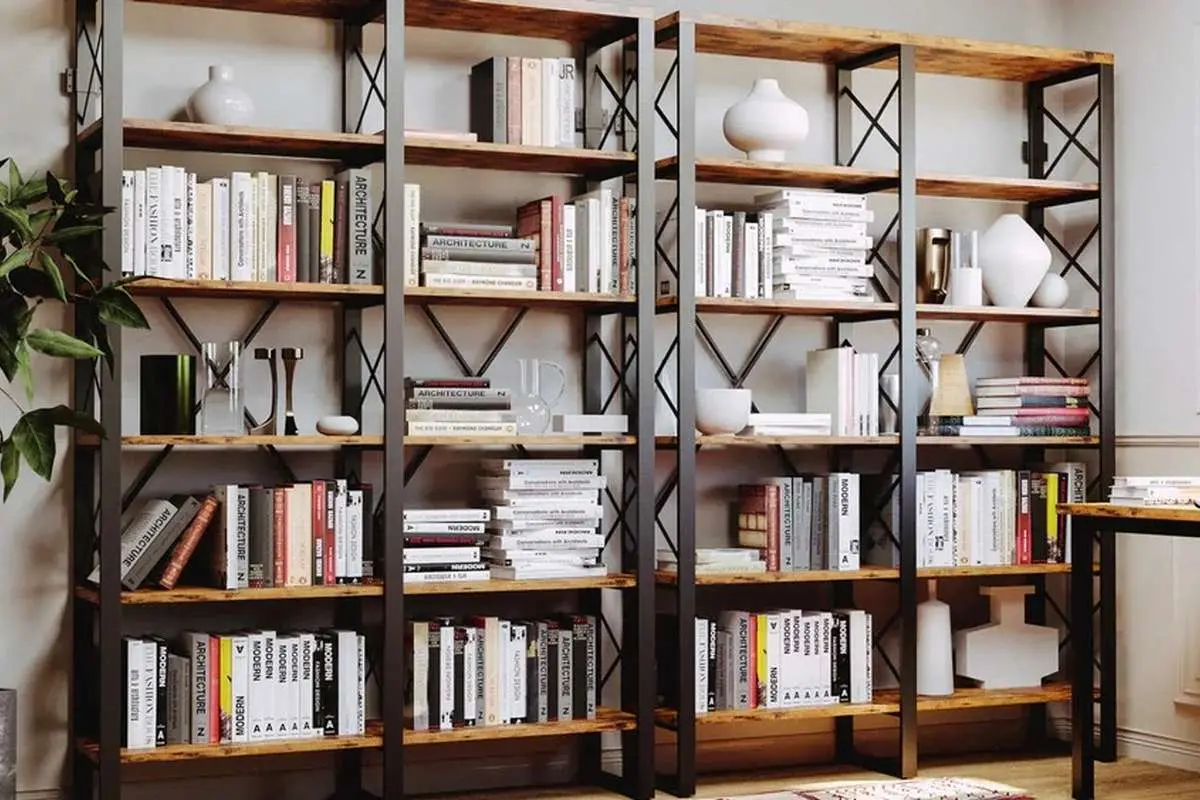 تمیز کردن کتابخانه