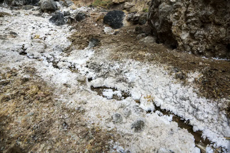 معدن نمک قلعه رشید