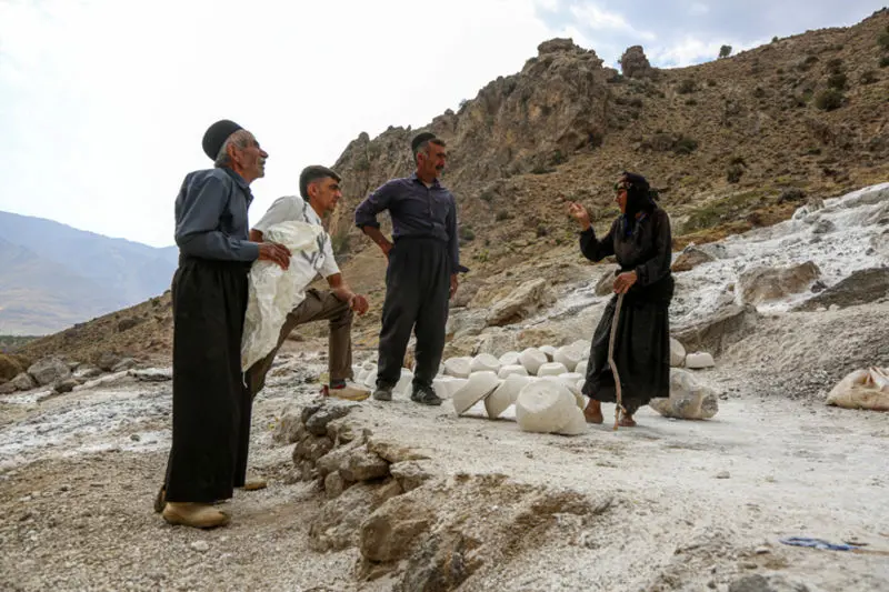معدن نمک قلعه رشید معدن نمک قلعه رشید