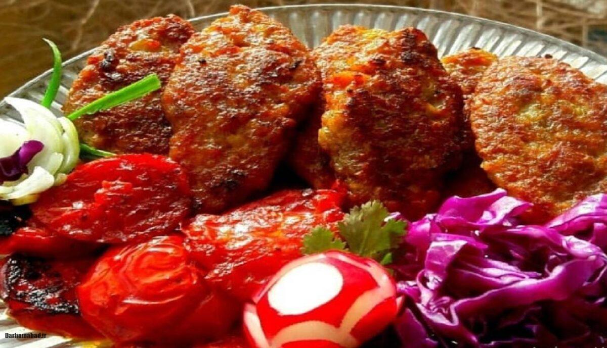 کباب تابه ای مرغ