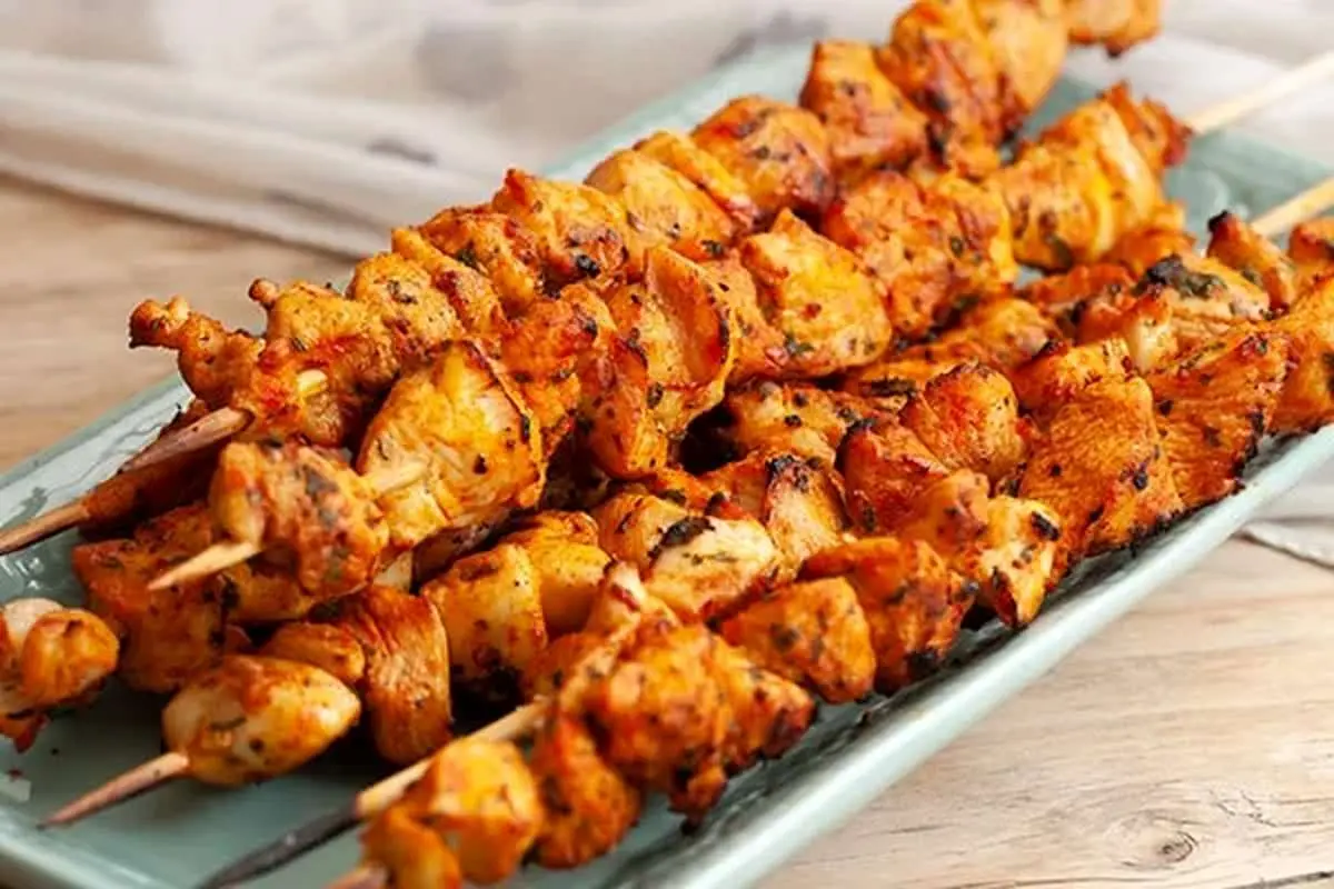 کباب بوقلمون کباب بوقلمون