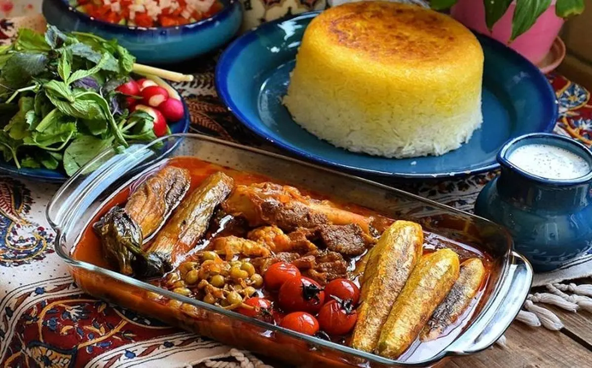 خورش کدو خورش کدو