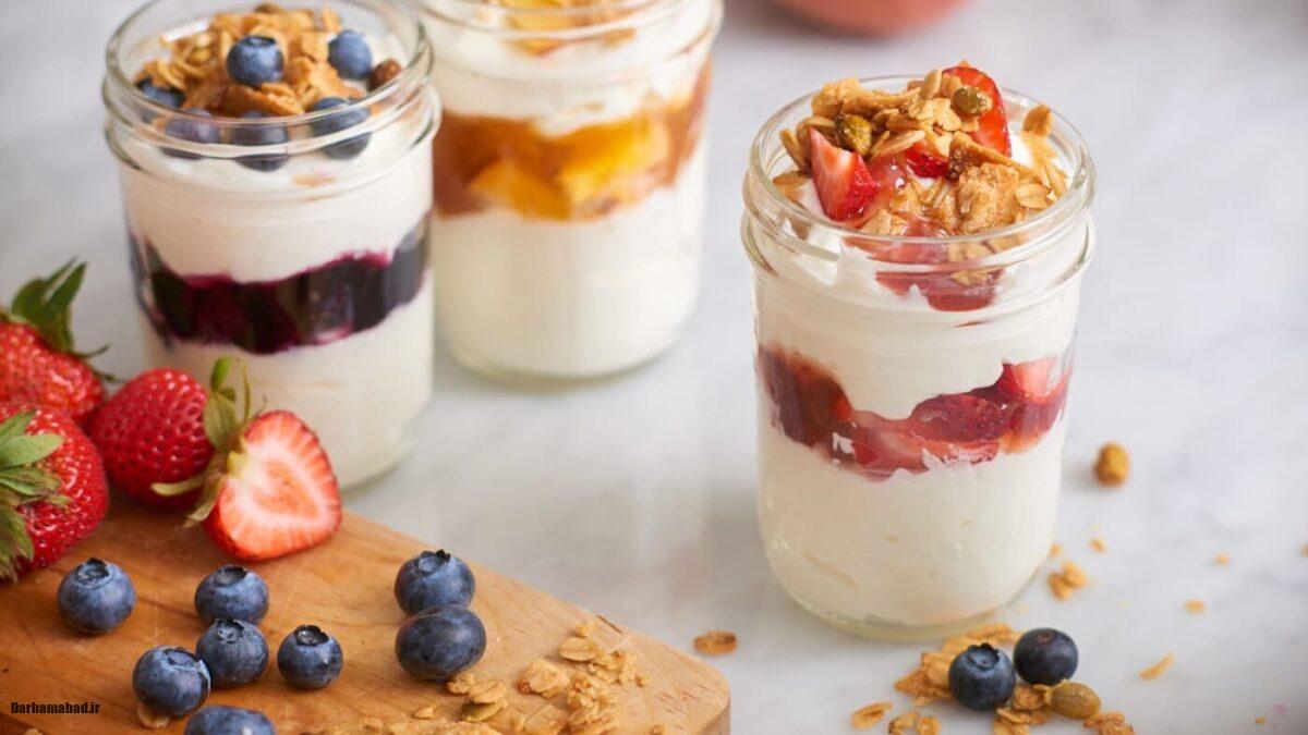 ماست میوهای رژیمی