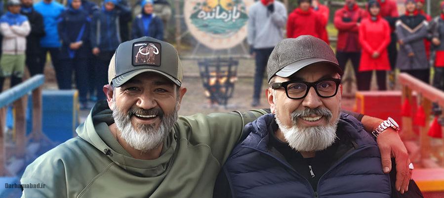 سیامک انصاری و مهران غفوریان